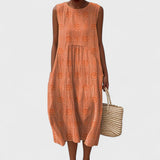 Aikaterini – Rochie Casual Chic cu Buzunare