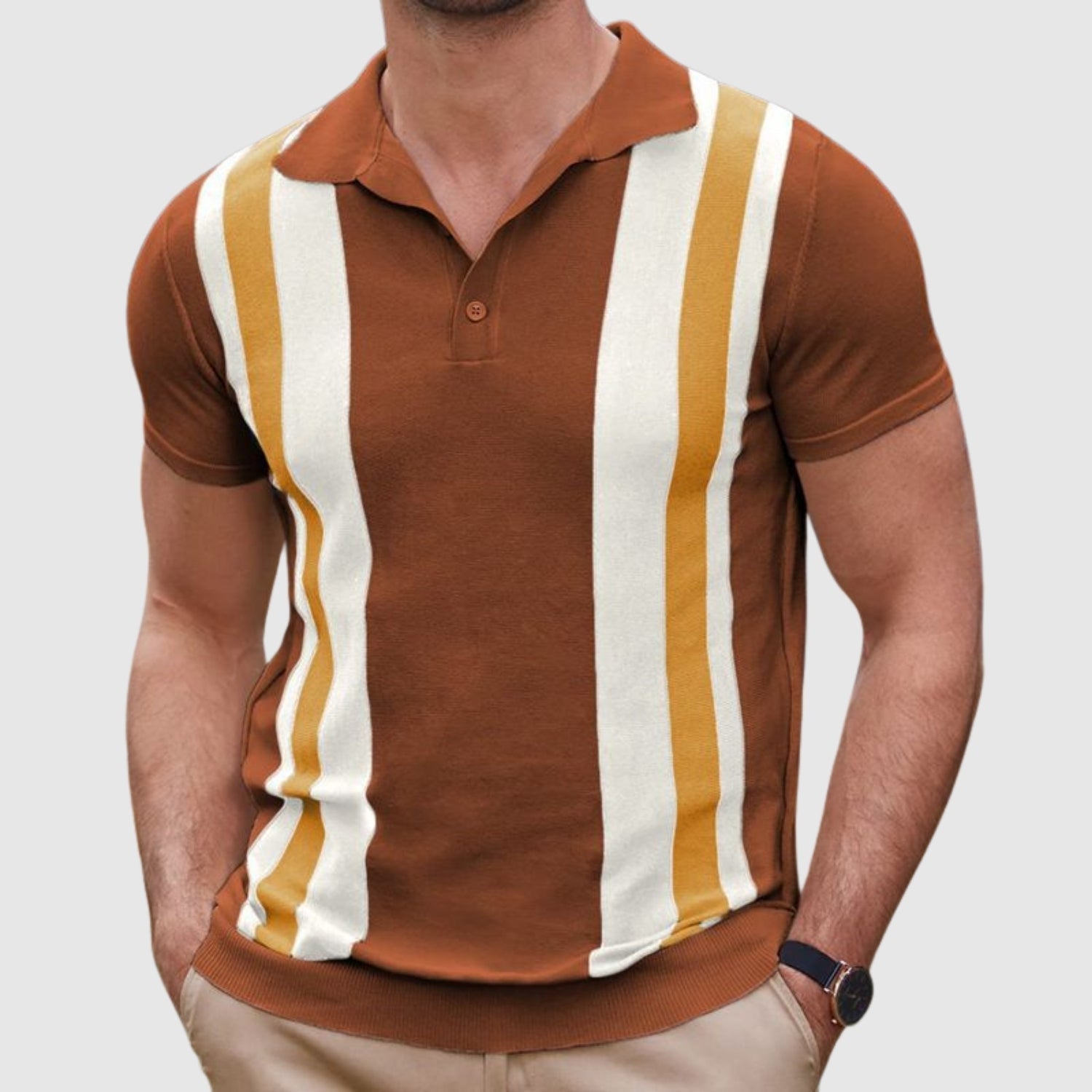 Tadeáš | Polo cu detalii în contrast