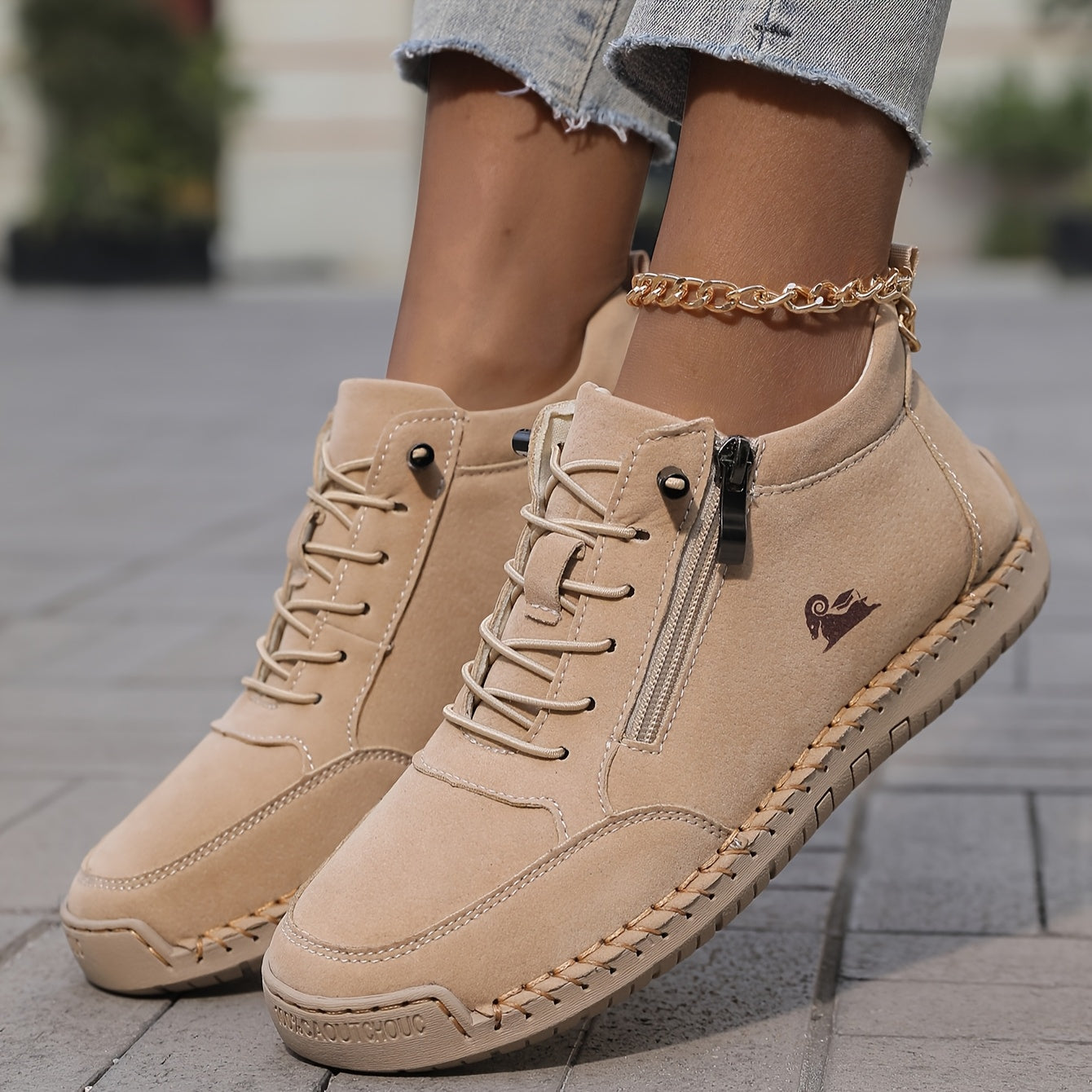 Mila™ – Sneakers ortopedice confortabile + Fermuar