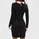 Fatima - Rochie elegantă cu guler