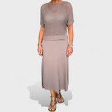 Claudia - Rochie de Vară cu Top Tricotat
