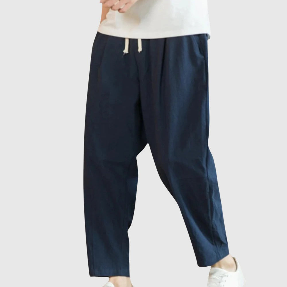 Ctirad | Pantaloni din bumbac Roma