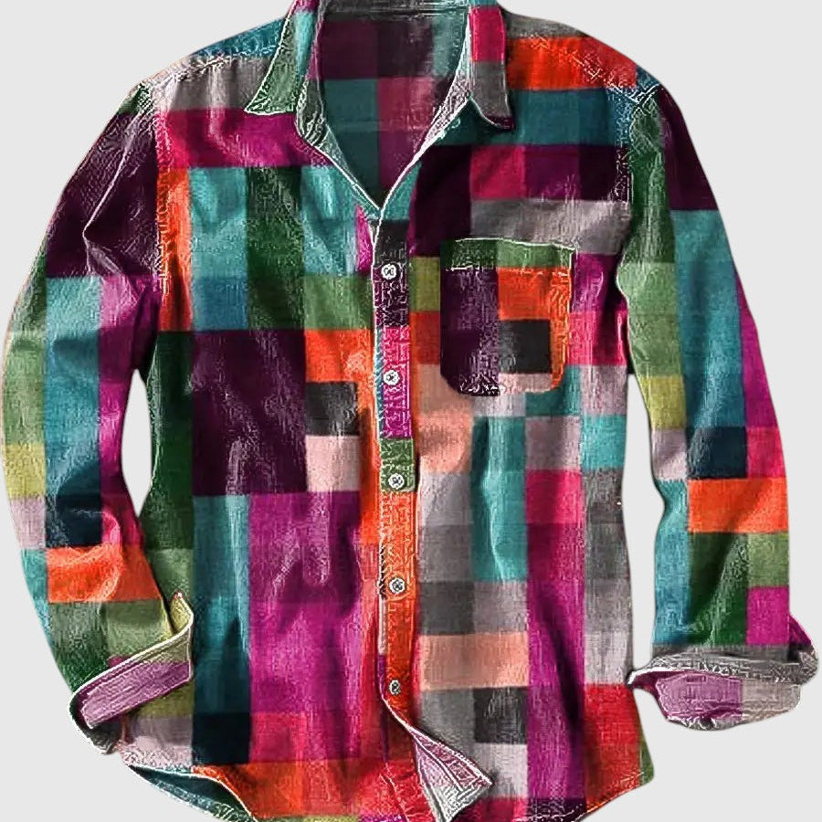 DŽOEL | Cămașă cu mânecă lungă cu imprimeu