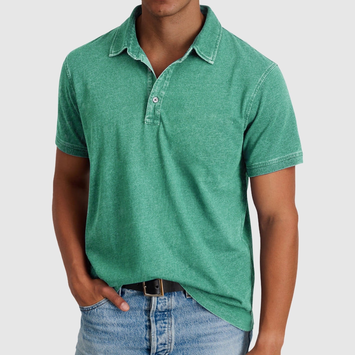 Erik | Polo vintage cu butoane