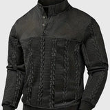 Dawson - Pulover Henley cu mâneci lungi și dungi