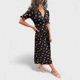 Monique - Rochie Elegantă cu Puncte