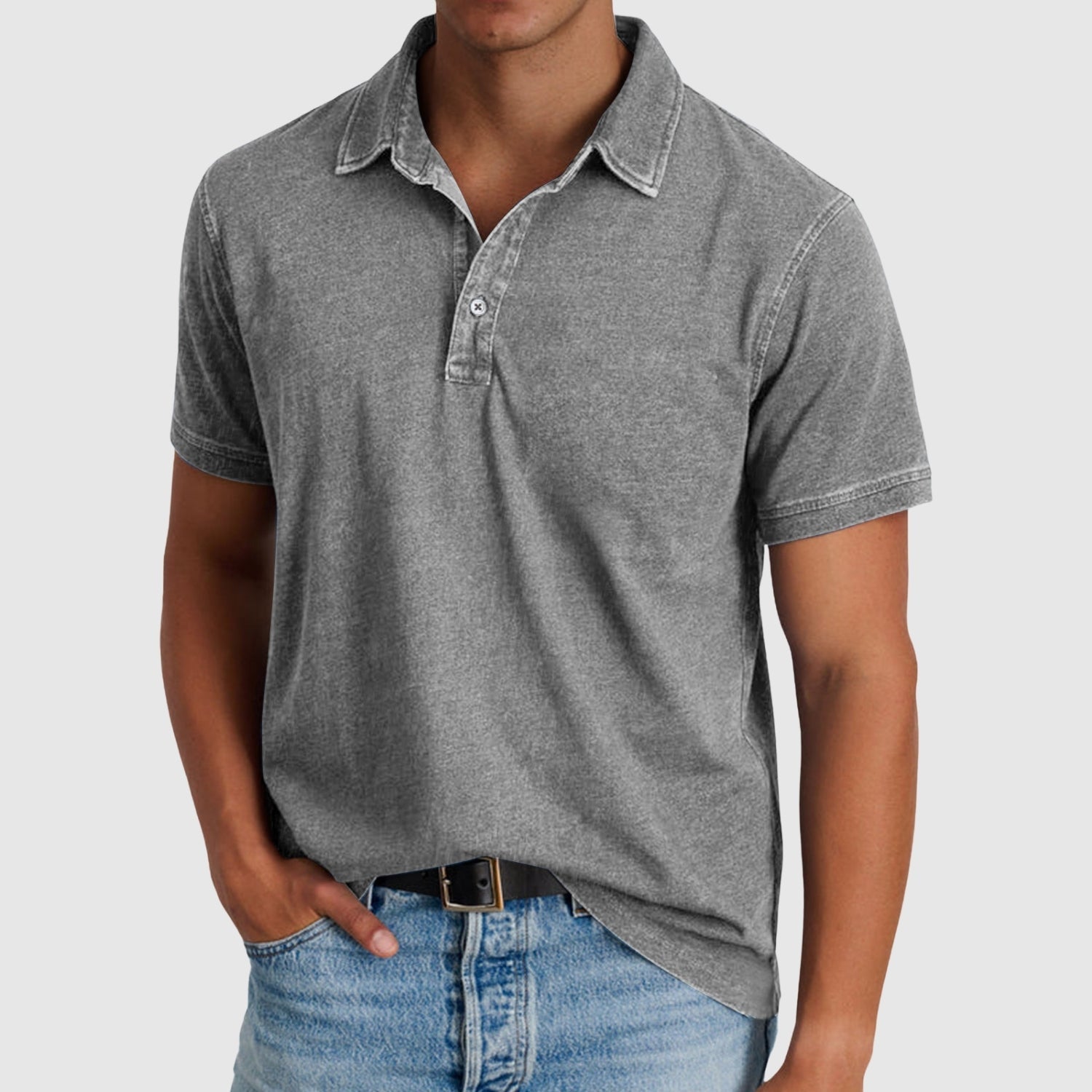 Erik | Polo vintage cu butoane