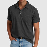 Erik | Polo vintage cu butoane