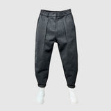 Jiří | Pantaloni eleganți cu motiv cu buline