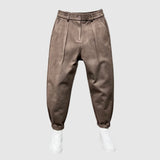 Jiří | Pantaloni eleganți cu motiv cu buline