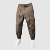 Jiří | Pantaloni eleganți cu motiv cu buline