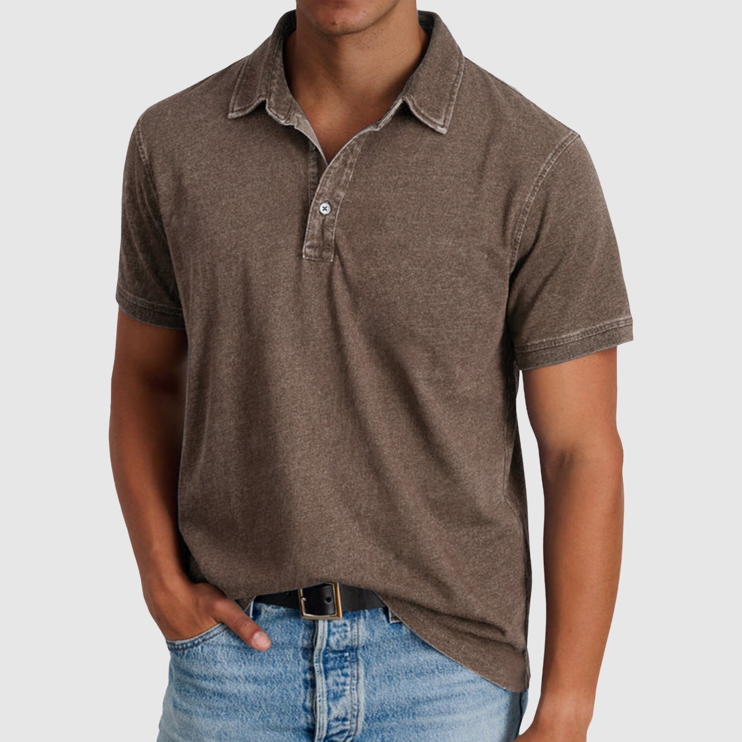 Erik | Polo vintage cu butoane
