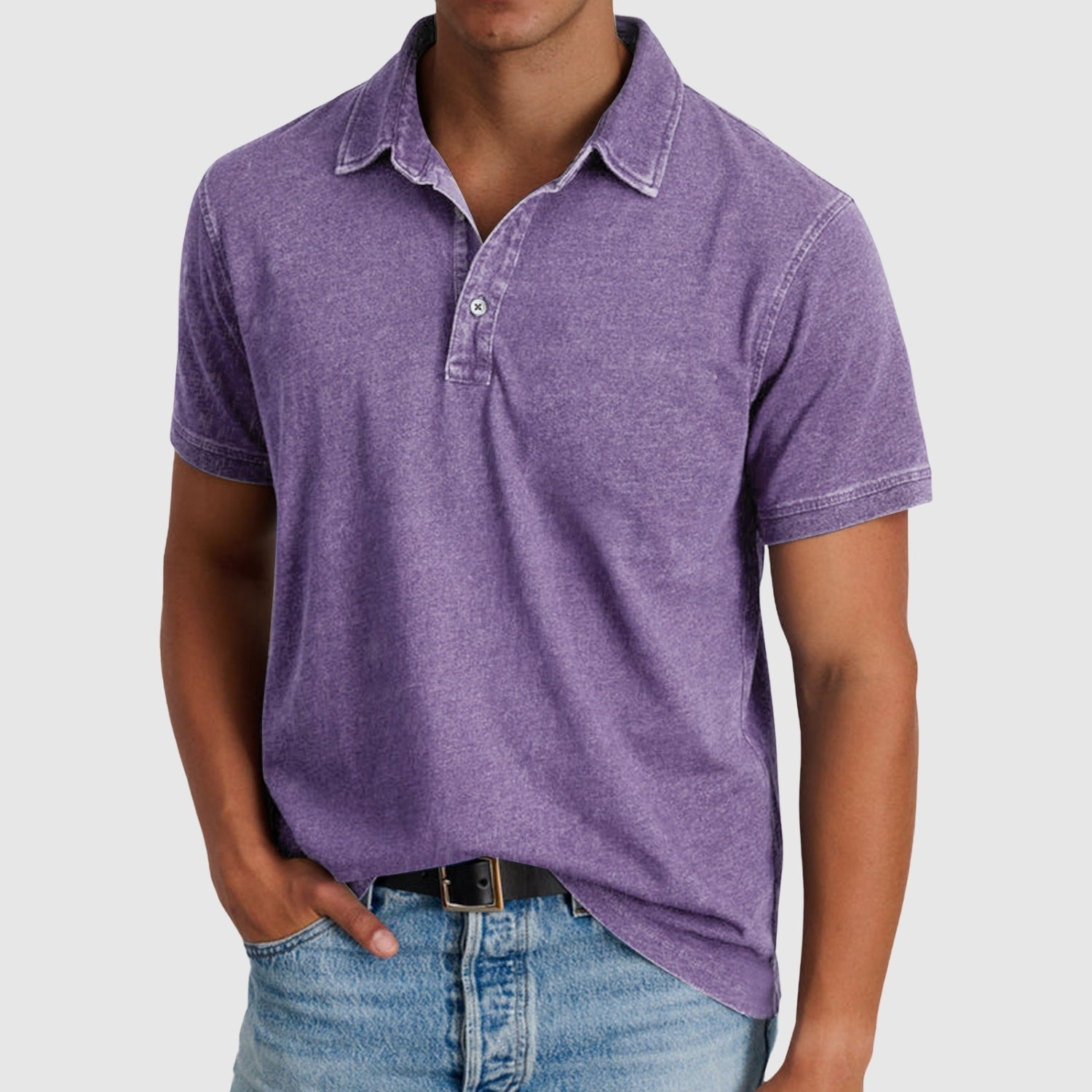 Erik | Polo vintage cu butoane