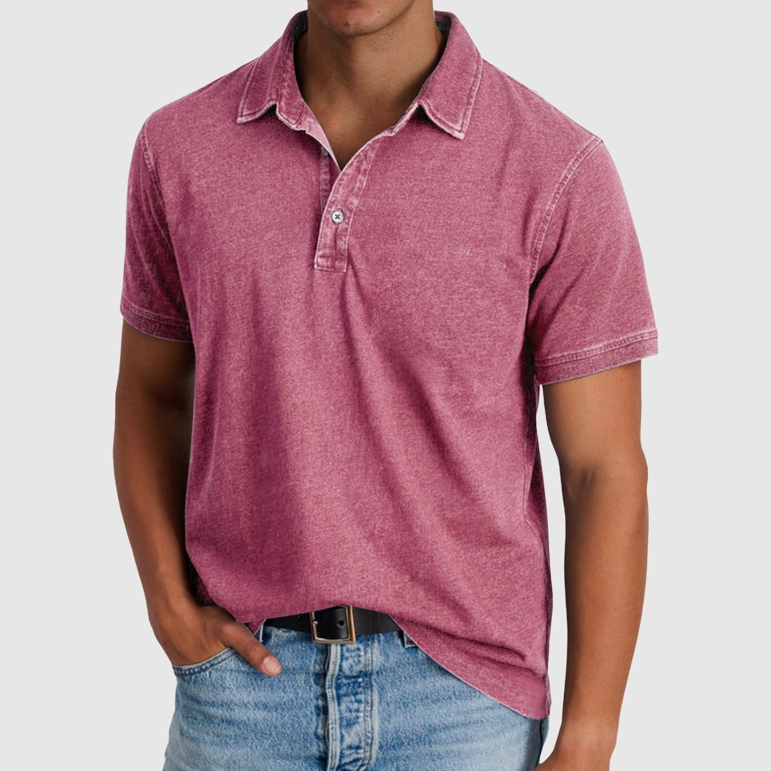 Erik | Polo vintage cu butoane