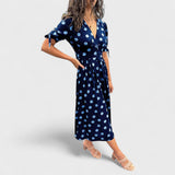 Monique - Rochie Elegantă cu Puncte