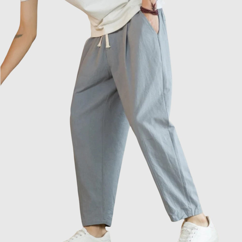 Ctirad | Pantaloni din bumbac Roma