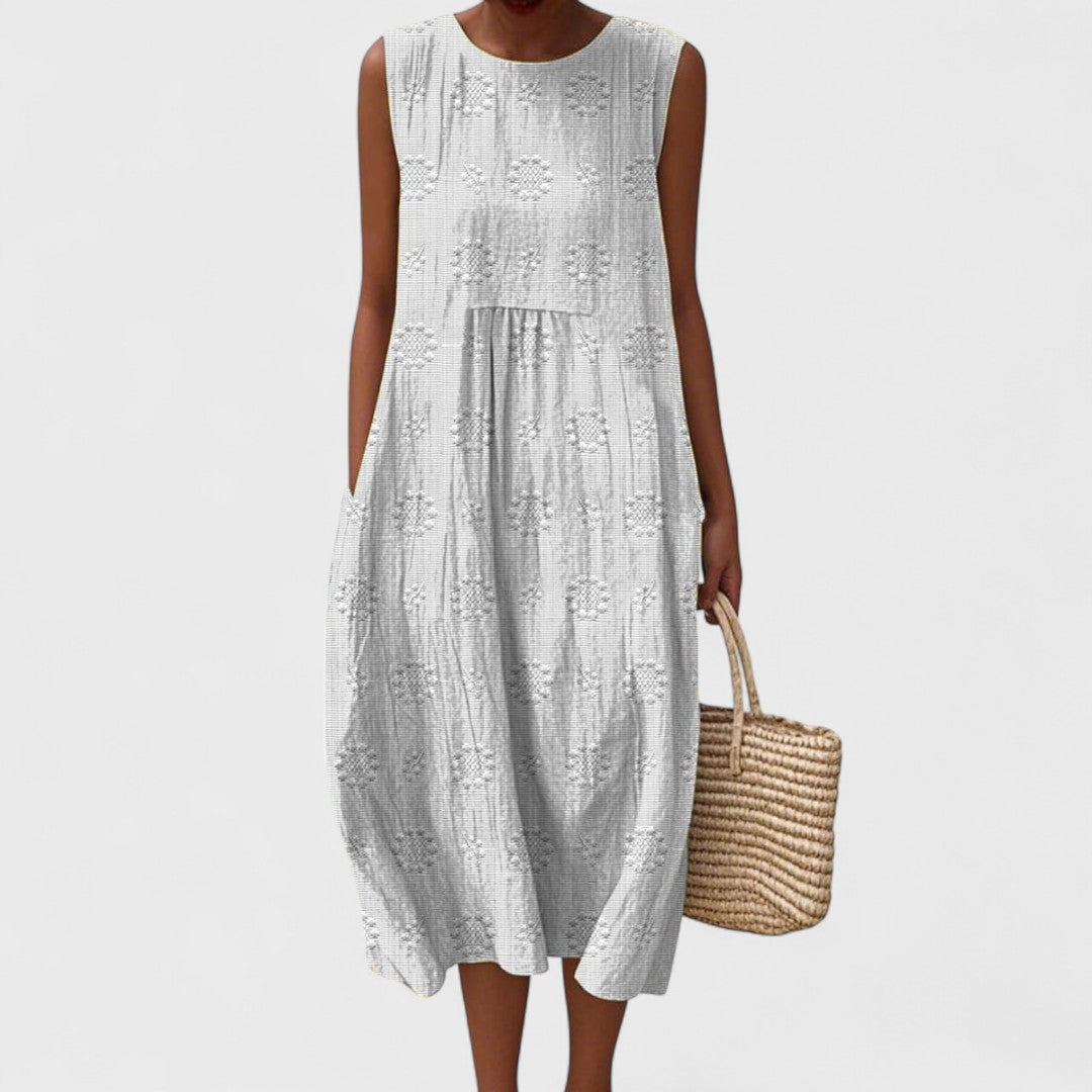 Aikaterini – Rochie Casual Chic cu Buzunare