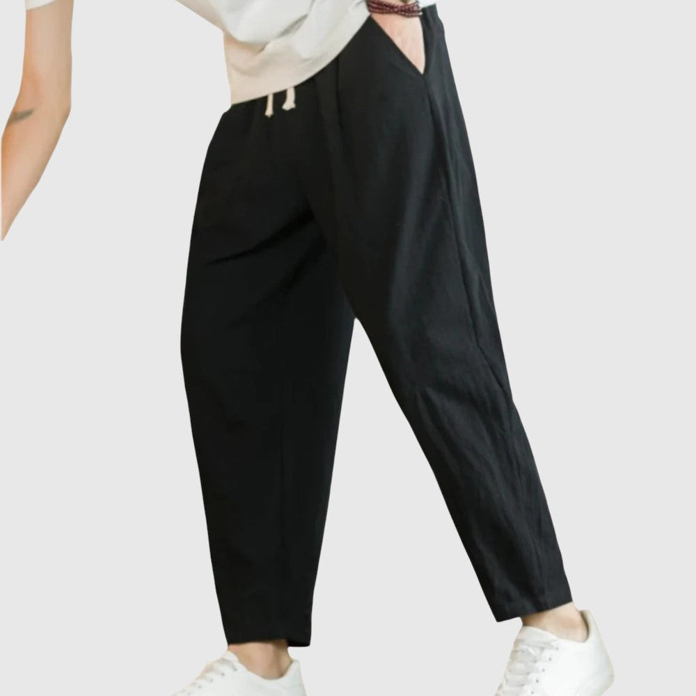 Ctirad | Pantaloni din bumbac Roma