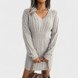 Purezza - Rochie din tricot caldă și rafinată