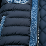 Pavel - Jachetă hibridă din denim căptușită