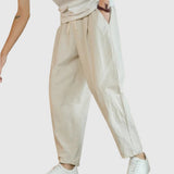 Ctirad | Pantaloni din bumbac Roma