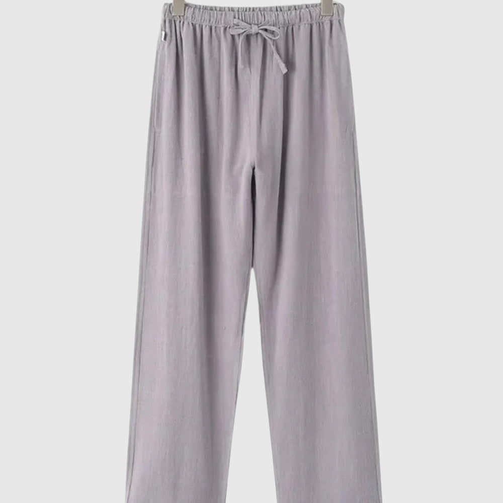 Domin | Pantaloni din Lino Rio de Janeiro