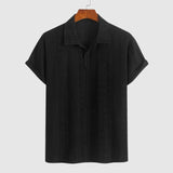 Milano | Polo din tricot fin cu design texturat