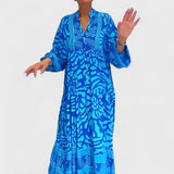 Ava – Rochie cu imprimeu artistic