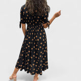 Monique - Rochie Elegantă cu Puncte