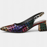 Aune™ | Pantofi cu toc geometric