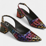 Aune™ | Pantofi cu toc geometric