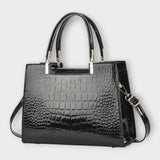 Helena™ | Geantă cu model de crocodil