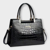 Helena™ | Geantă cu model de crocodil