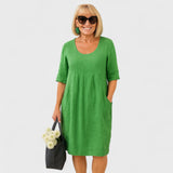 Marley - Rochie din in pentru fiecare zi