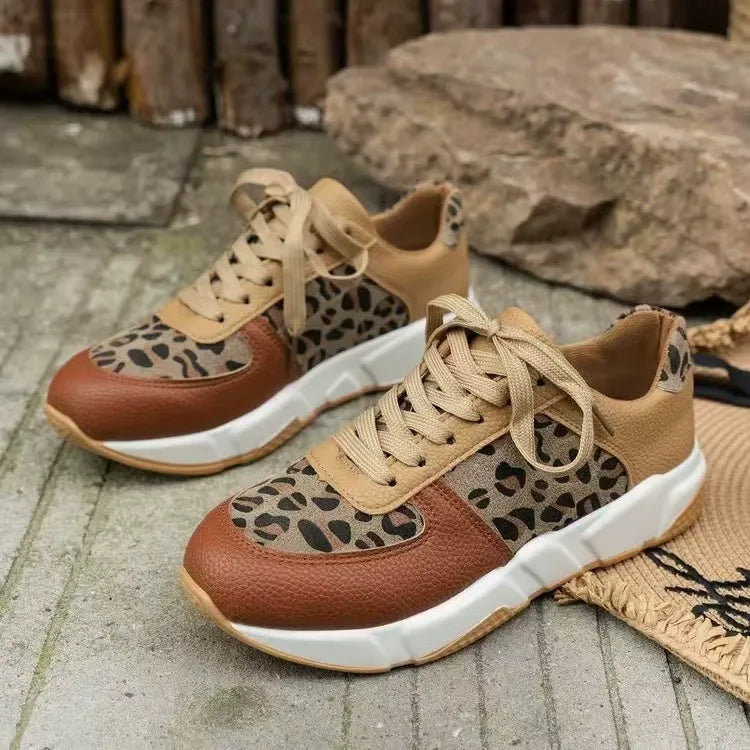 Crissa™ | Pantofi sport cu imprimeu animalier la modă