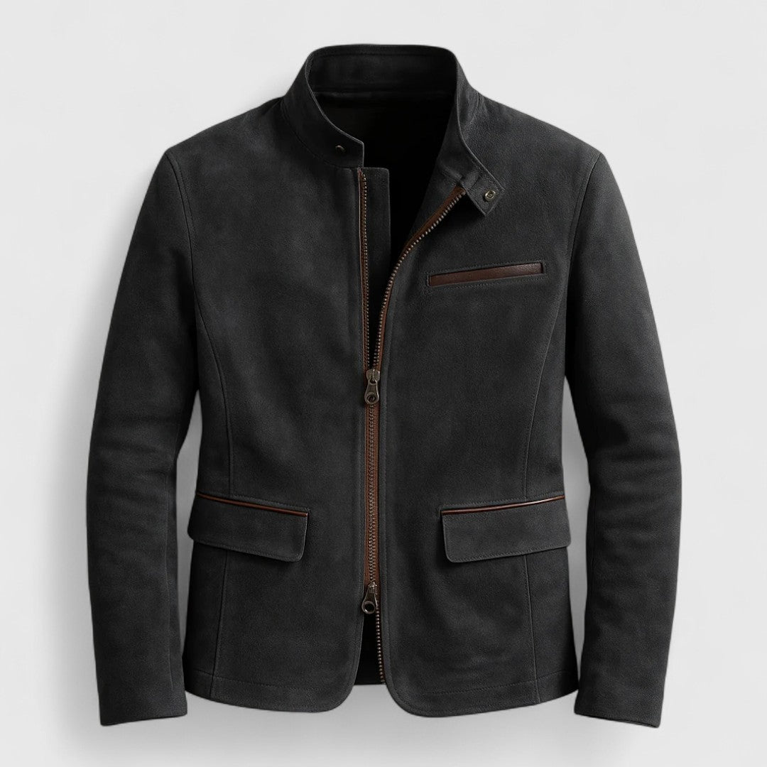 Jachetă din Suede Russell
