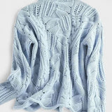 Ksenia™ | Pulover confortabil tricotat