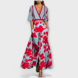 Elise - Rochie elegantă tip tub cu flori