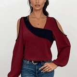 Mariana - Tricou cu decolteu dreptunghiular