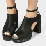 Nanna™ | Pantofi cu toc colorati