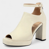 Nanna™ | Pantofi cu toc colorati