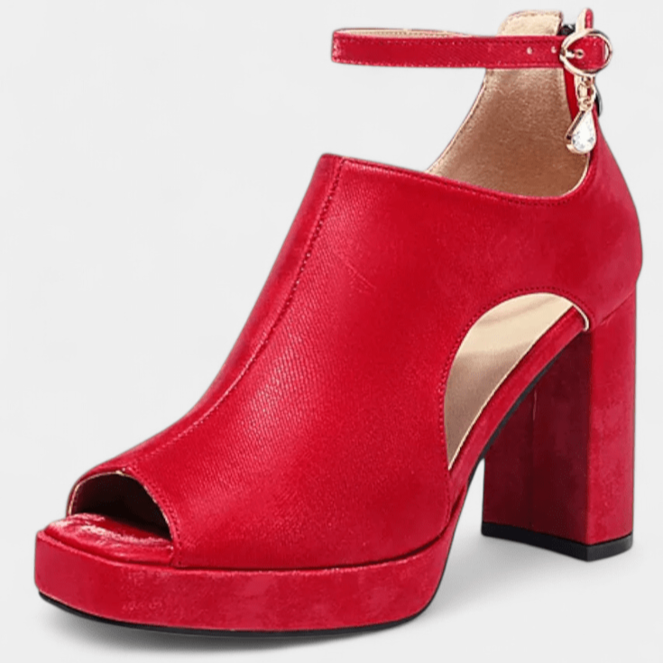 Nanna™ | Pantofi cu toc colorati