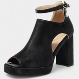 Nanna™ | Pantofi cu toc colorati