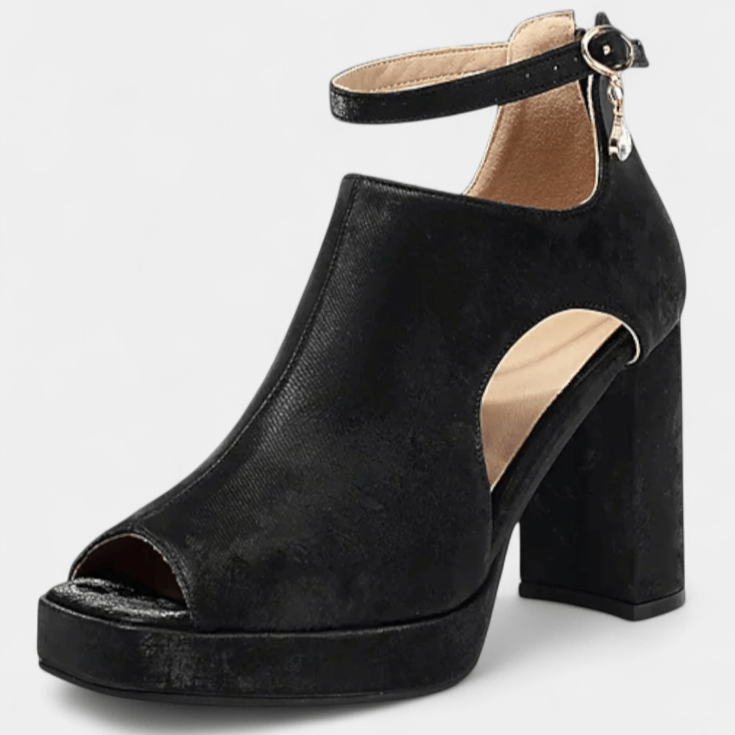 Nanna™ | Pantofi cu toc colorati