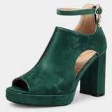 Nanna™ | Pantofi cu toc colorati