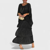 Nora - Rochie casual boho elegantă din chiffon