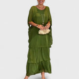 Nora - Rochie casual boho elegantă din chiffon