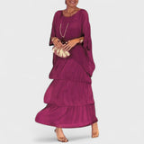 Nora - Rochie casual boho elegantă din chiffon