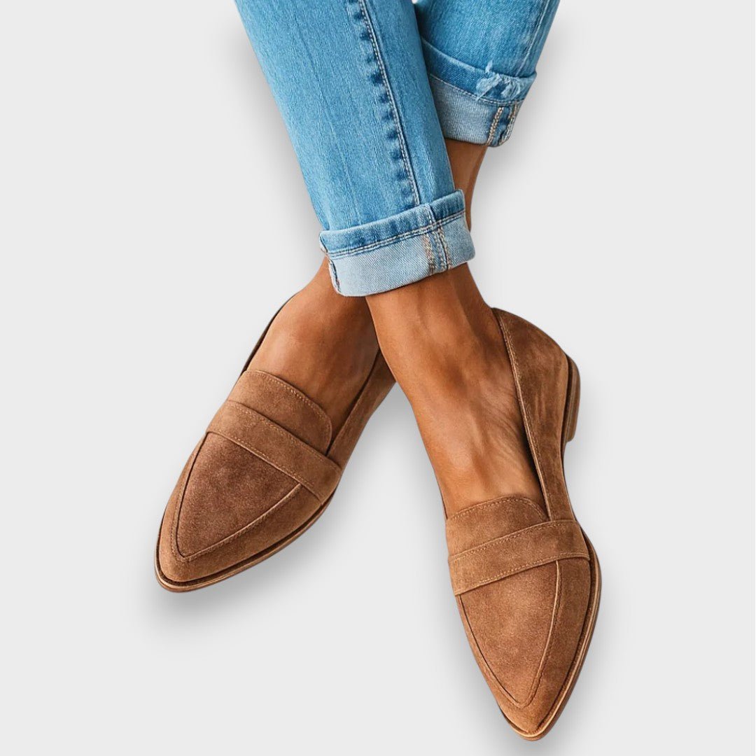 Rosa™ | Mocasini ortopedici din piele
