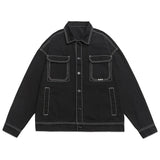 Kristián - Jachetă din denim pentru bărbați